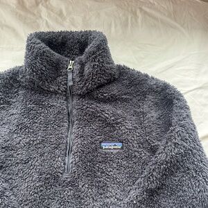 Patagonia Fleece quarter zip Charcoal